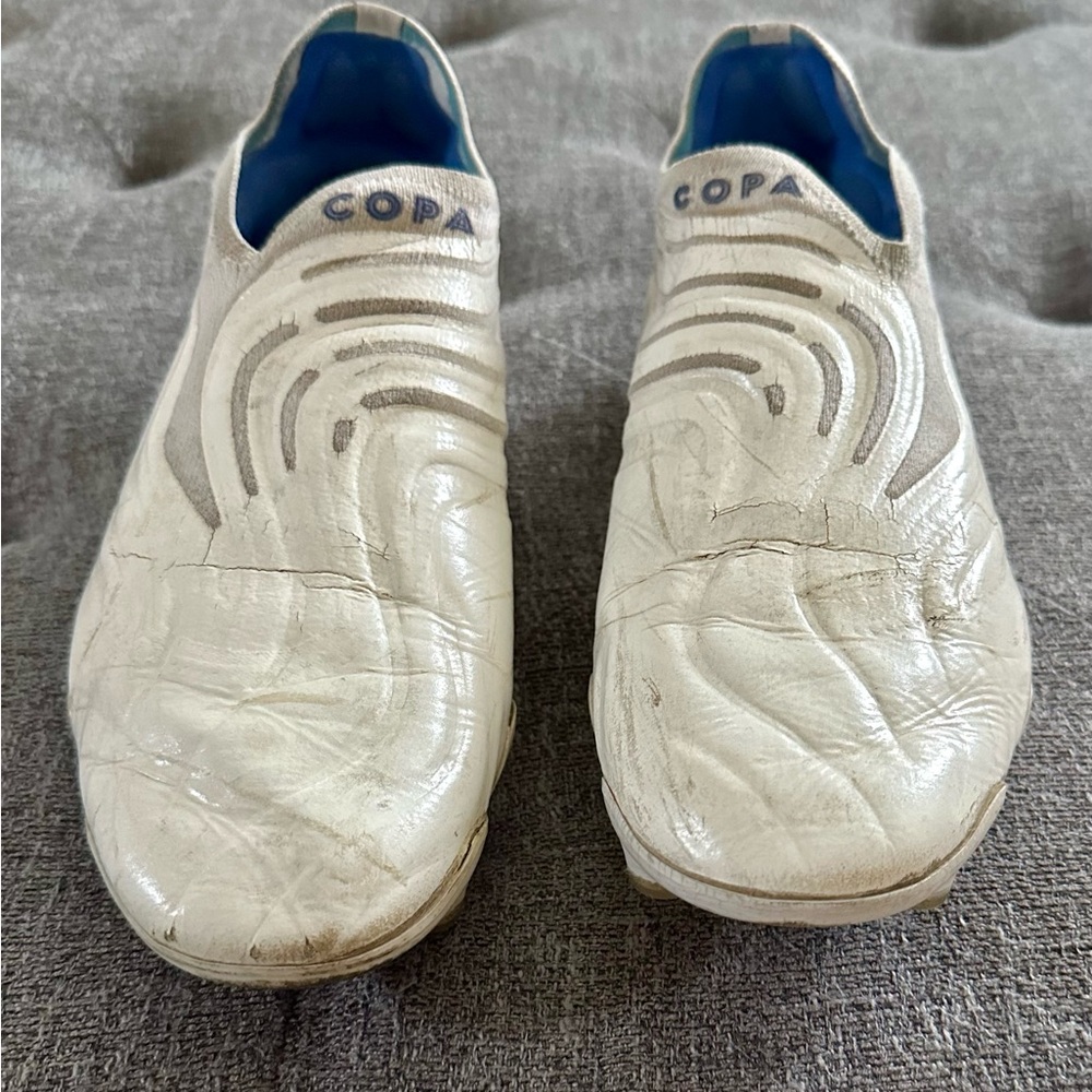 Adidas Copa Sense.1 Firm Ground Cleats Men's Comfort Soccer Shoes White GW4942